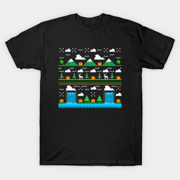 landscape pixel T-Shirt by spoilerinc